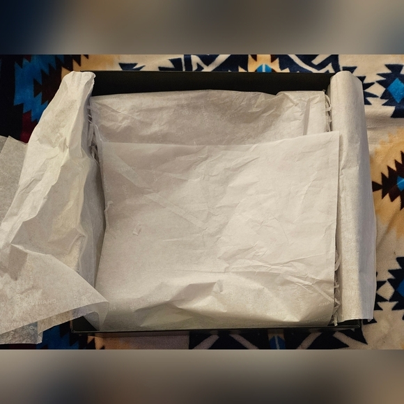 Chanel Black White Empty Logo Gift Box Handbag Purse Travel Storage Tissue Tags - Picture 8 of 14